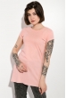 Футболка женская однотонная 317F017 персиковый Футболка женская однотонная 317F017 персиковый