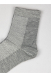 Носки бесшовные с двойной пяткой 230PY21-2-08-4 светло-серые светло-серый меланж