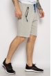 Шорты спортивные 621F020 однотонные светло-серый Шорты спортивные 621F020 однотонные светло-серый