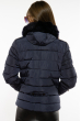 Куртка женская с капюшоном 120PSKL1561 темно-синий