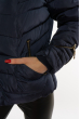 Куртка женская с капюшоном 120PSKL1561 темно-синий