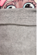 Платье на флисе 120PU006-4 junior серый меланж