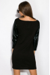 Платье 110P383-1 черный
