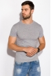 Футболка 168F131 серый меланж