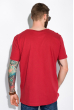 Стильная футболка 148P114-5 бордовый