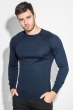 Свитер мужской реглан 498F010 темно-синий