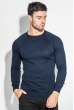 Свитер мужской реглан 498F010 темно-синий