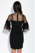 Платье женское, с кружевными вставками 83P1527 черный