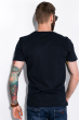 Стильная мужская футболка 148P113-12 темно-синий
