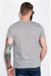 Стильная мужская футболка 148P113-12 светло-серый меланж