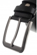Ремень мужской классический, мягкий 23P020 черный Ремень мужской классический, мягкий 23P020 черный