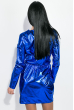 Платье женское, стильное 72PD226 синий металик