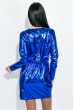Платье женское, стильное 72PD226 синий металик