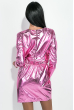 Платье женское, стильное 72PD226 розовый металик