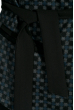 Костюм женский асимметричный 95P4000 черный с ромбами