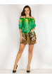 Платье 265P9102-1 зеленый сафари