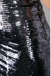 Юбка женская с пайетками 19pl169 серо-сизый