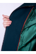 Пальто женское зеленое 130P013 зеленый