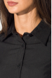 Рубашка женская классического кроя 496F001 черный