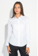 Рубашка женская классического кроя 496F001 белый