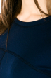 Платье женское спортивное, однотонное 87PV1641 темно-синий