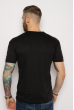 Мужская хлопковая футболка 627F012 черный