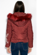 Куртка женская 121P017 бордовый