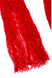 Шарф женский однотонный, для создания цветового акцента  73PD001 красный