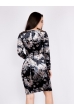 Платье 265P8579-1 черный принт Платье 265P8579-1 черный принт