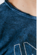 Футболка мужская с надписями 414F011-2 синий