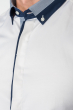 Рубашка мужская воротник комбинированный 50PD3145 бежевый