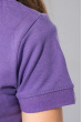 Поло женское однотонные 832K001 junior фиолетовый
