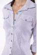 Рубашка женская 118P383-3 бело-серый