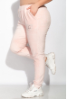 Костюм спортивный женский, утепленный 120PMHM009-1 светло-розовый