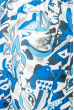 Шорты мужские пляжные принт 165V001-20 бело-синий