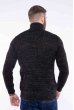 Кофта с воротом на молнии 609F66 грифельный