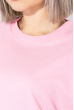 Свитшот женский с надписями на рукавах 82PD953 розовый (светлый)