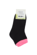 Носки детские черно-розовые 11P484-1 черно-розовый