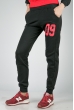Брюки спортивные на флисе 398F001-2 черный