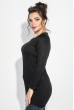 Туника женская теплая 312V001-1 черный