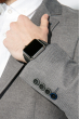 Пиджак мужской базовый 409F001-2 серый