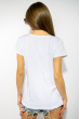 Стильная женская футболка 85F283 белый