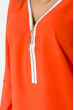 Блузка женская, на змейке  81P0042 оранж 