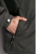 Спортивная однотонная куртка 120PMH1107 серый