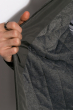 Спортивная однотонная куртка 120PMH1107 серый