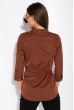Рубашка женская 103P473 коричневый