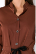 Рубашка женская 103P473 коричневый