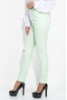 Брюки женские с порезами  282F007 мятный
