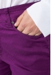 Брюки женские с порезами  282F007 фиолетовый