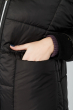 Куртка женская зимняя на змейке 72PD212 черный